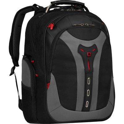 WENGER Pegasus 17" Laptop Backpack - Black & Grey 