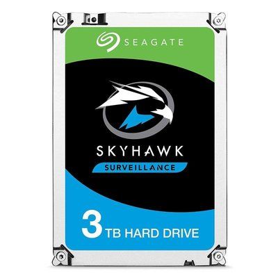 Seagate SkyHawk 3TB Surveillance Hard Drive 3.5" 5400RPM 256MB Ca