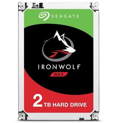 Seagate IronWolf 2TB NAS Hard Drive 3.5" SATA III 6GBs 5900