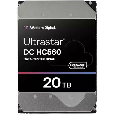 WD Western Digital Ultrastar DC HC560 20TB 3.5" 512E SE SATA Enterprise Hard Drive