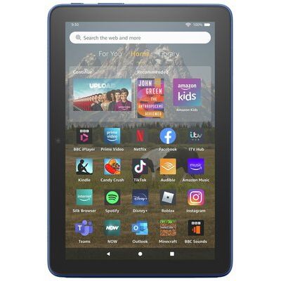 Amazon Fire HD 8 8" 32GB Wi-Fi Tablet - Blue