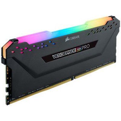 Corsair Vengeance RGB PRO Black 8GB 3200MHz AMD Ryzen Tuned DDR4 Memory