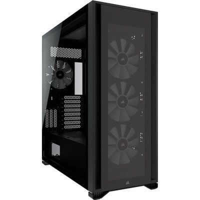 Corsair iCUE 7000X RGB Tempered Glass ATX Full-Tower PC Case - Black 