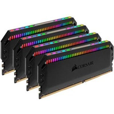 Corsair DOMINATOR Platinum RGB Black 128GB 3200MHz DDR4 Memory Kit