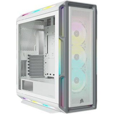 Corsair iCUE 5000T RGB White Mid Tower Tempered Glass PC Gaming Case