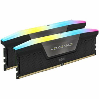 Corsair Vengeance RGB Black 64GB 6400MHz DDR5 Memory Kit