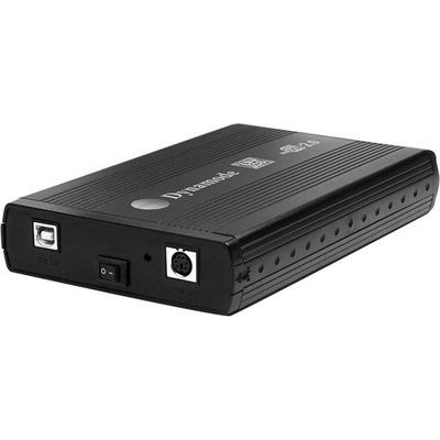 Dynamode USB-HD3.5SI-BN 3.5 SATA/IDE USB 2.0 Enclosure - Black