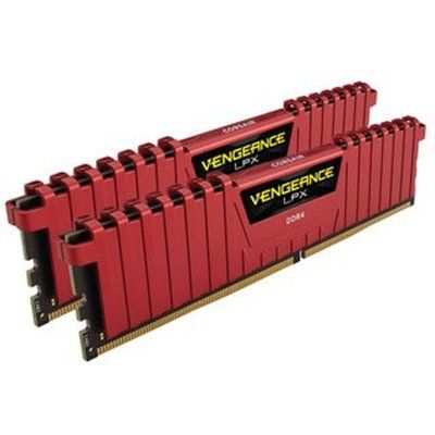 Corsair 16GB DDR4 Red Vengeance LPX 3200MHz Memory Kit for Skylake