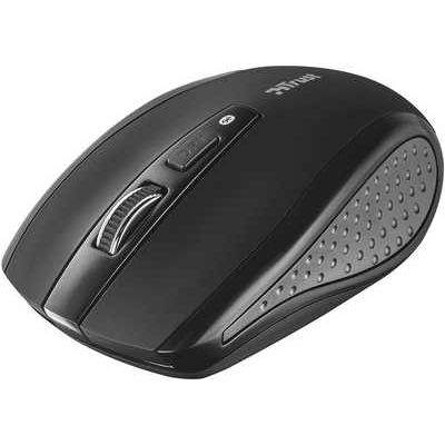 Trust Siano Ambidextrous 4 Button Wireless Optical Mouse - Black