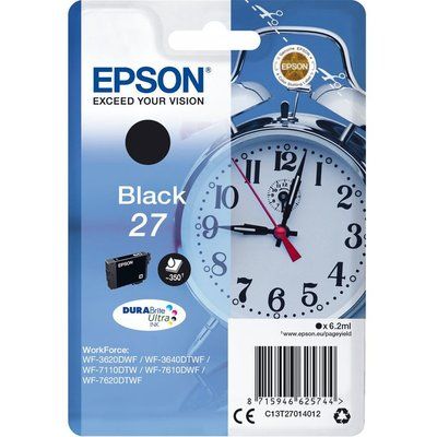 Epson Alarm Clock 27 Black Ink Cartridge