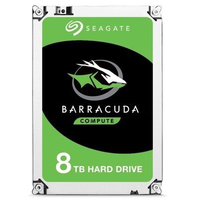 Seagate BarraCuda 8TB Desktop Hard Drive 3.5" SATA III 6GBs