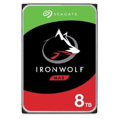 Seagate IronWolf 8TB NAS Hard Drive 3.5" 7200RPM 256MB Cache