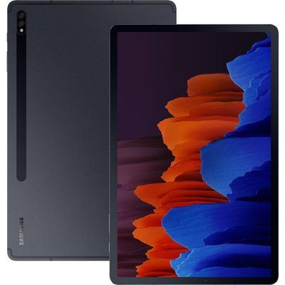 SAMSUNG Galaxy Tab S7 Plus 12.4" 5G Tablet - 128 GB, Mystic Black 