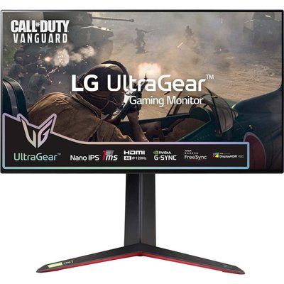 LG UltraGear 27GP950 4K Ultra HD 27" Nano IPS LCD Gaming Monitor - Black 