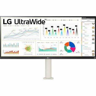 LG UltraWide 34WQ680-W.AEK Full HD 34" IPS LCD Monitor - White 