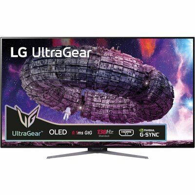 LG UltraGear 48GQ900-B 4K Ultra HD OLED 48" Gaming Monitor - Black 