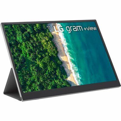 LG gram +view 16" WQXGA 60Hz Portable Monitor - Silver