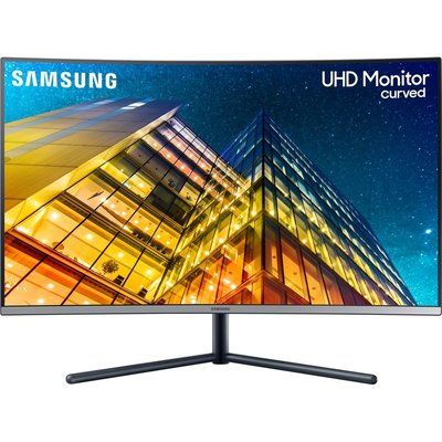 Samsung LU32R590CWRXXU 4K Ultra HD 32" Curved LED Monitor - Black 