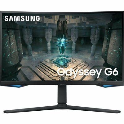 Samsung Odyssey G65B LS27BG650EUXXU Quad HD 27" Curved LED Gaming Monitor - Black 