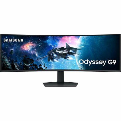 Samsung Odyssey G9 LS49CG954EUXXU Wide Quad HD 49" Curved VA LCD Gaming Monitor - Black 