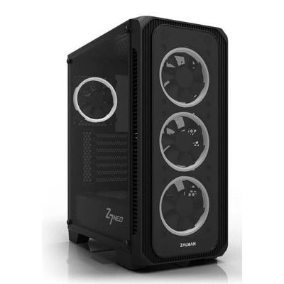 Zalman Z7 NEO Mid Tower Gaming Case with Tempered Glass Window