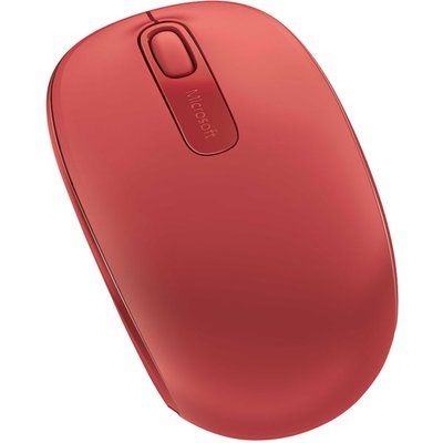 Microsoft 1850 Wireless Mobile Optical Mouse - Red