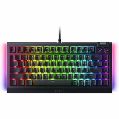 Razer BlackWidow V4 75% Mechanical Gaming Keyboard - Black 