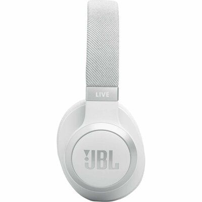 JBL LIVE 770NC Noise Cancelling Bluetooth Headphones - White