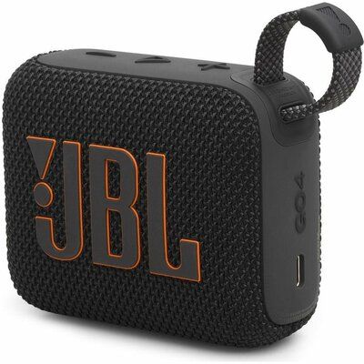 JBL GO4 Portable Bluetooth Speaker - Black 