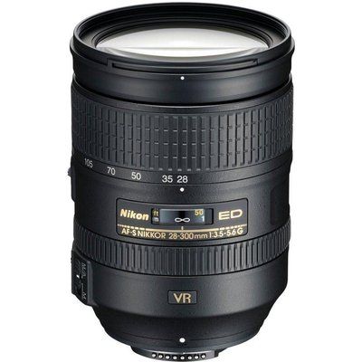 Nikon AF-S NIKKOR 28-300 mm f/3.5 - 5.6 SWM ED VR II IF Telephoto Zoom Lens