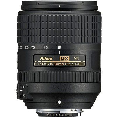 Nikon AF-S DX NIKKOR 18-300 mm f/3.5-6.3G ED VR Telephoto Zoom Lens