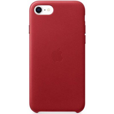 Apple iPhone SE Leather Case - Red 