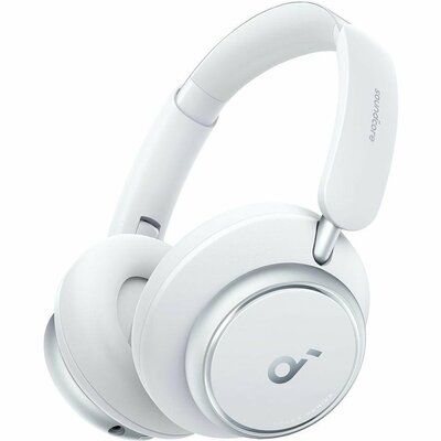 SOUNDCORE Space Q45 Wireless Bluetooth Noise-Cancelling Headphones - White 