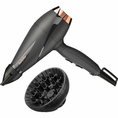 Babyliss Smooth Pro 2100 Hair Dryer - Grey & Rose