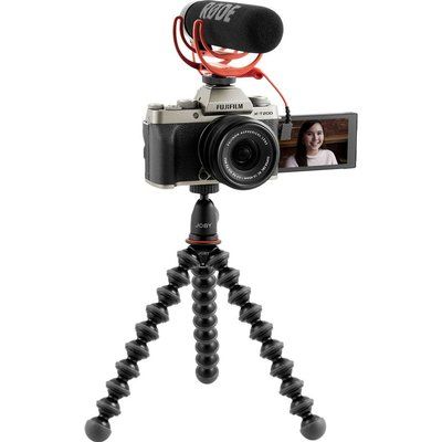 Fujifilm X-T200 Mirrorless Camera Vlogger Kit with FUJINON XC 15-45 mm f/3.5-5.6 OIS PZ Lens - Champagne Gold 