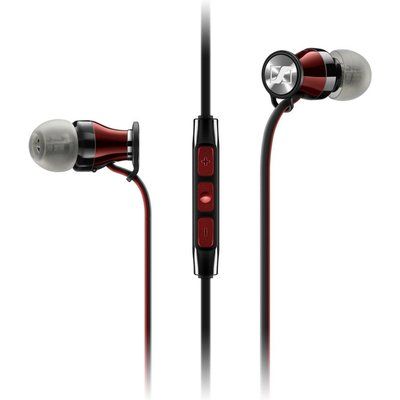 Sennheiser Momentum 2.0 IEi Headphones - Black & Red  & Red