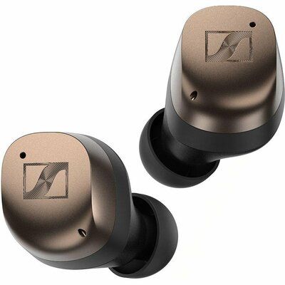 Sennheiser Momentum MTW4 Wireless Bluetooth Noise-Cancelling Sports Earbuds - Black Copper 