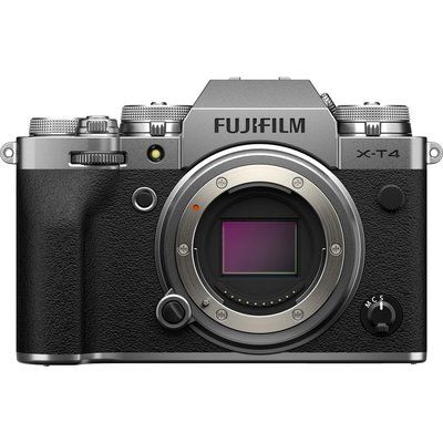 Fujifilm X-T4 Mirrorless Camera - Silver, Body Only 
