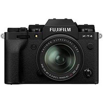 Fujifilm X-T4 Mirrorless Camera With Xf18-55mm Lens - Black