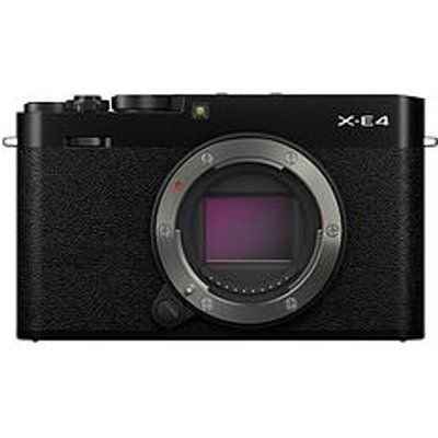 Fujifilm SONY X-E4 Mirrorless Camera - Black, Body Only 