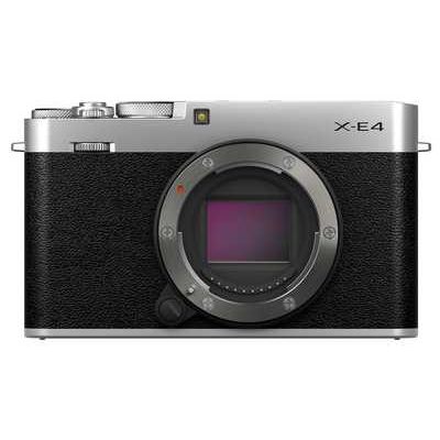 Fujifilm SONY X-E4 Mirrorless Camera - Silver, Body Only 