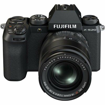 Fujifilm X-S20 Mirrorless Camera with FUJINON XF 18-55 mm f/2.8-4 R LM OIS Lens 