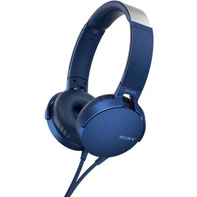 Sony Extra Bass MDR-XB550AP Headphones - Blue
