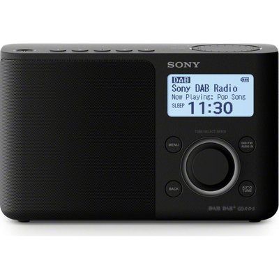 Sony XDRS61DB.CEK Portable DAB Radio - Black 