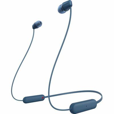 Sony WI-C100 Wireless Bluetooth Earphones - Blue