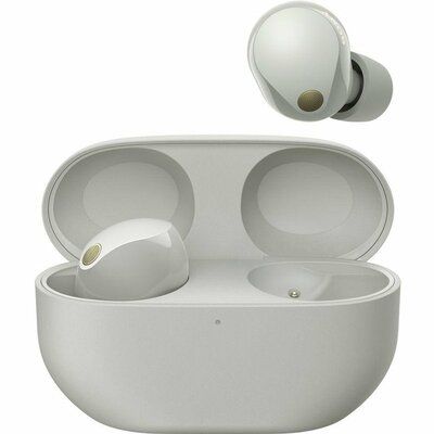 Sony WF-1000XM5 Wireless Bluetooth Noise-Cancelling Earbuds - Silver