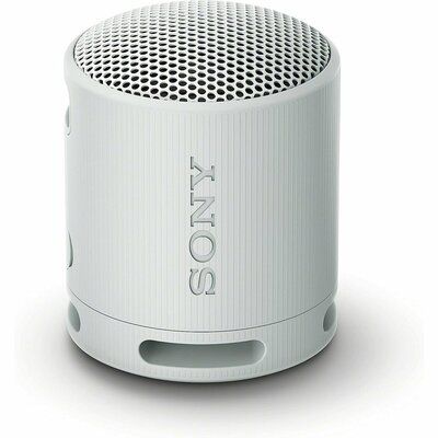 Sony SRS-XB100 Portable Bluetooth Speaker - Light Grey