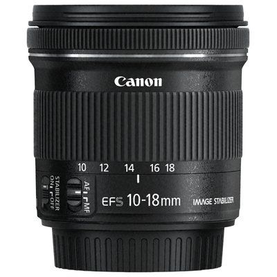 Canon EF-S 10-18 mm f/4.5-5.6 IS STM Wide-angle Zoom Lens