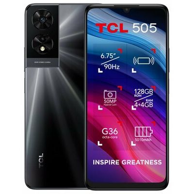 TCL 505 128GB Mobile Phone - Space Grey