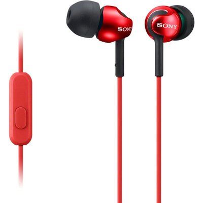 Sony MDR-EX110APR Headphones - Red